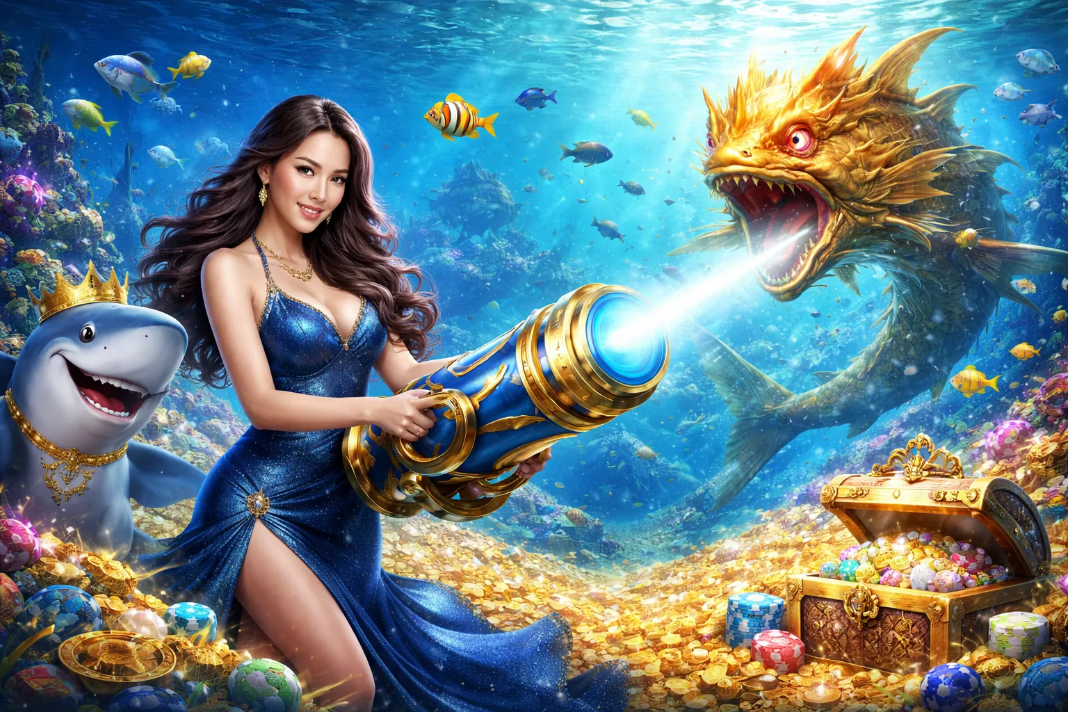 Trò chơi Bắn Cá k9cc game bài 2026 với đồ họa 3D sống động và phần thưởng lớn